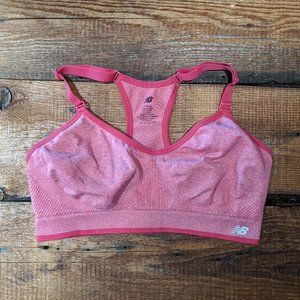 New Balance Sports Bra | Size Large | Pink